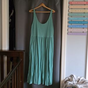 A New Day Green Sleeveless Dress